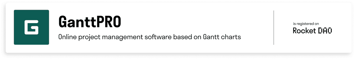 GanttPRO карточка