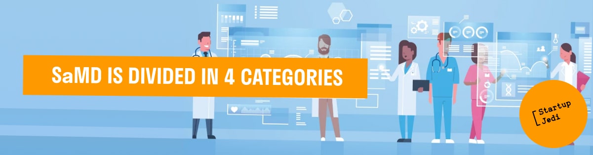SaMD IS DIVIDED IN 4 CATEGORIES